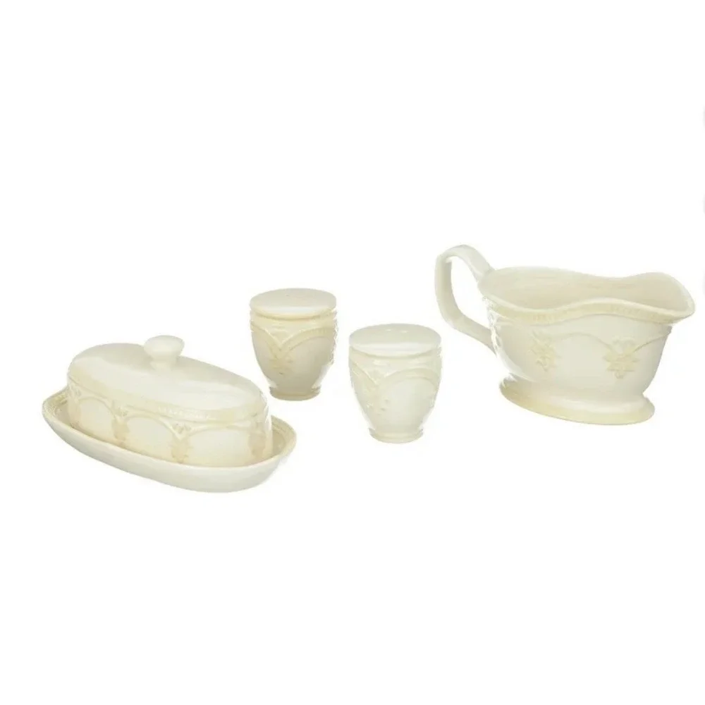 The Pioneer Woman Farmhouse Lace Kitchen Servware Set NEW